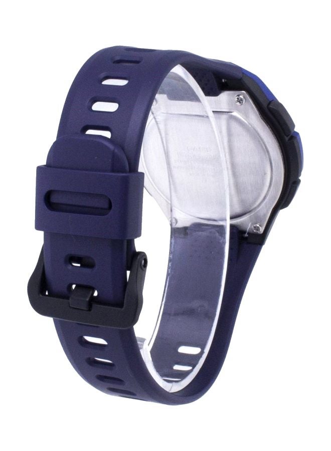 كاسيو ساعة يد رقمية مقاومة للماء طراز WS-2000H-2AVDF - مقاس 44 مم - لون أزرق للرجال - Image 2