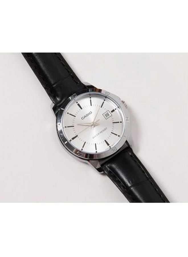 كاسيو ساعة يد رسمية بعقارب طراز LTP-V004L-7A - قياس 30 مم - لون أسود للنساء - Image 5