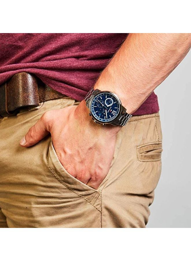 TOMMY HILFIGER - Men's Water Resistant Chronograph Watch 1791534 - Image 1