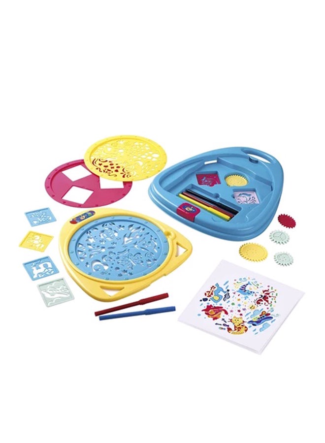 PLAYGO 27-Piece Magic Mandala Drawing Set  - Image 2