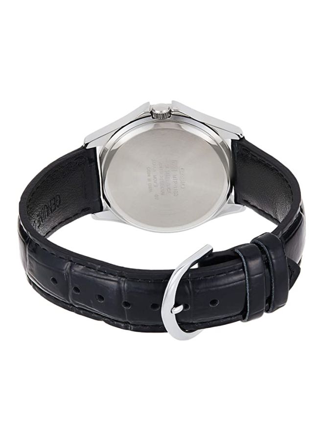 CASIO Men's Leather Analog Wrist Watch MTP-1183E-7BDF  - Image 2