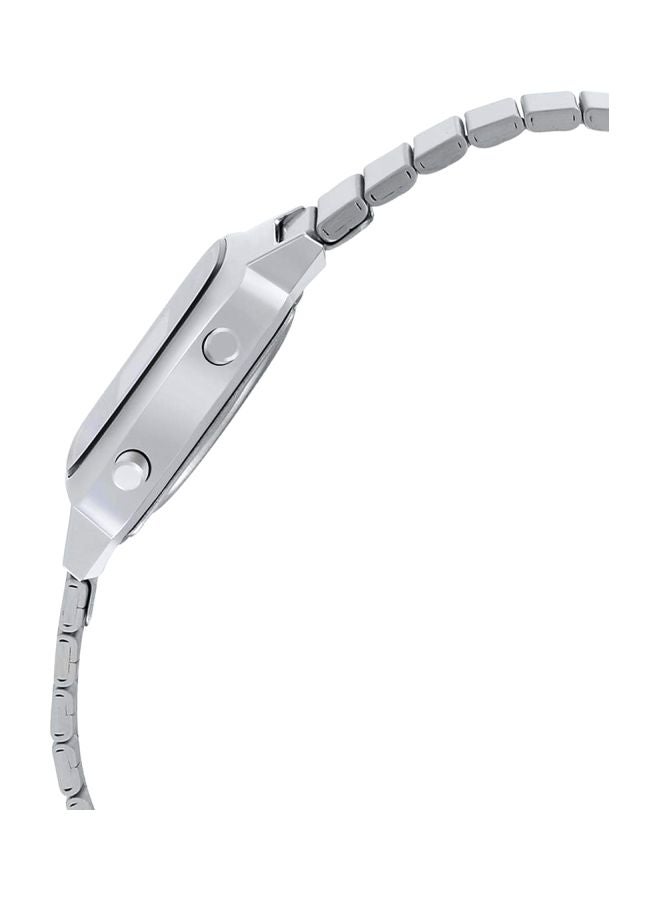 CASIO Women's Stainless Steel Digital Wrist Watch LA670WD-1DF - 25 mm - Silver - Image 3