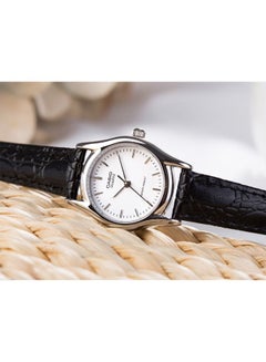 CASIO Women's Leather Analog Wrist Watch LTP-1094E-7ARDF  - Image 5