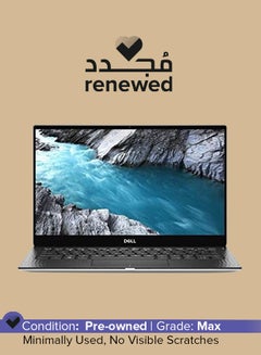 Renewed - XPS 13-7390 Laptop With 13.3-Inch Display, Intel Core i5 Processor/10th Gen/8GB RAM/256GB SSD/Intel UHD Graphics 620 With English/Arabic Keyboard Silver