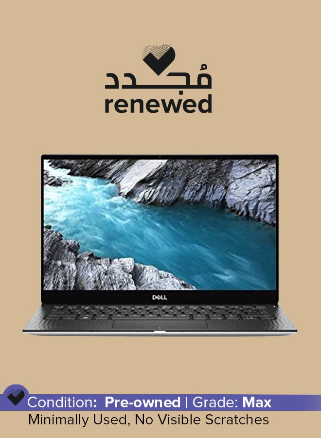 DELL - Renewed - XPS 13-7390 Laptop With 13.3-Inch Display, Intel Core i5 Processor/10th Gen/8GB RAM/256GB SSD/Intel UHD Graphics 620 With English/Arabic Keyboard Silver - Image 1