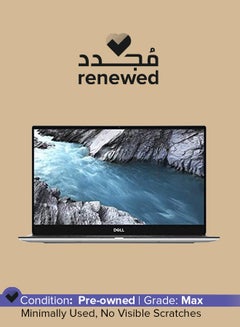 Renewed - XPS 13-XPS-1250-SLR Laptop With 13.3-Inch Display, Intel Core i5 Processor/8th Gen/8GB RAM/256GB SSD/Intel UHD Graphics 620 With English/Arabic Keyboard Silver