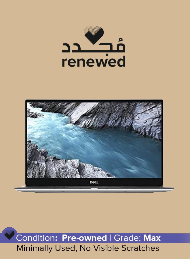DELL - Renewed - XPS 13-XPS-1250-SLR Laptop With 13.3-Inch Display, Intel Core i5 Processor/8th Gen/8GB RAM/256GB SSD/Intel UHD Graphics 620 With English/Arabic Keyboard Silver - Image 1