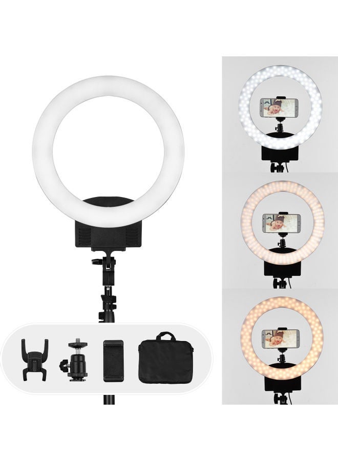 Professional LED Ring Light for Photography Black - Image 4