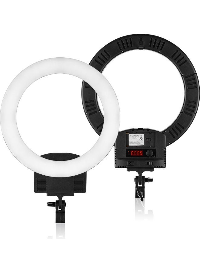 حلقة إضاءة LED احترافية للتصوير الفوتوغرافي أسود - Image 3