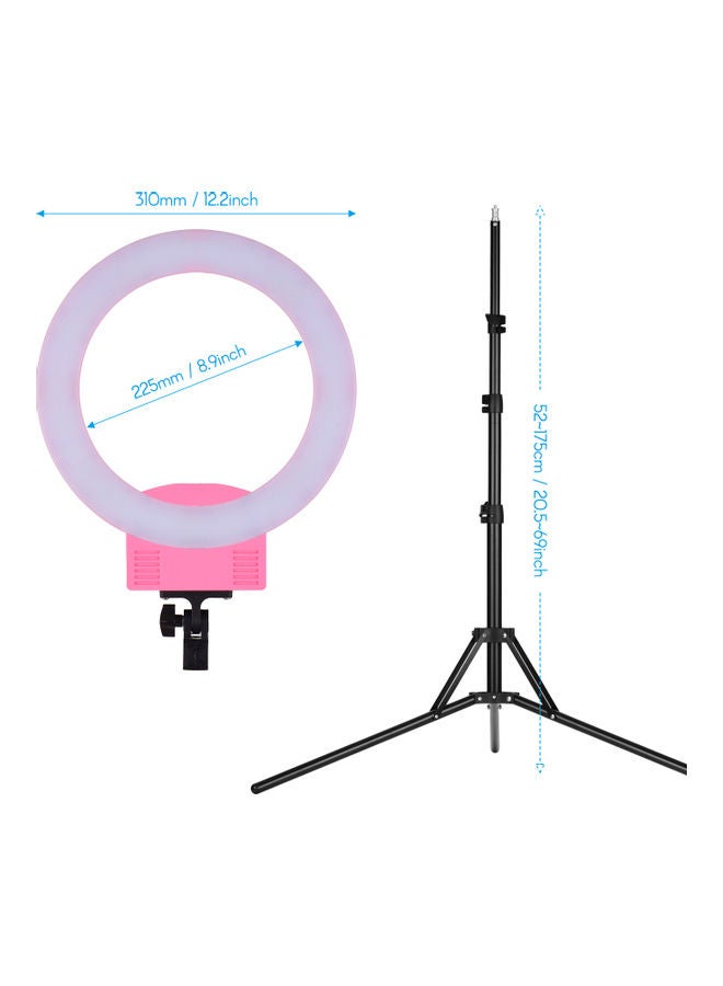 Generic - LED Photography Ring Light Set Multicolour - Image 1