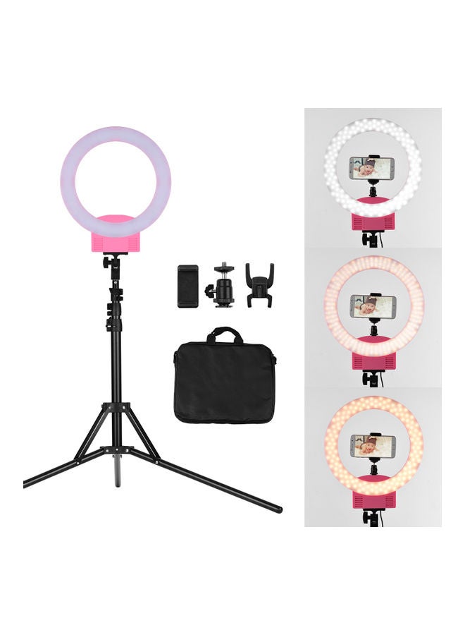 Generic - LED Photography Ring Light Set Multicolour - Image 1
