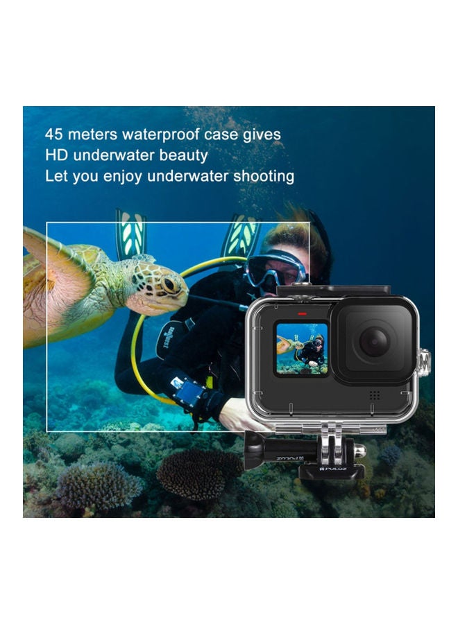 PULUZ Waterproof Diving Case For GoPro Hero 9 White  - Image 5