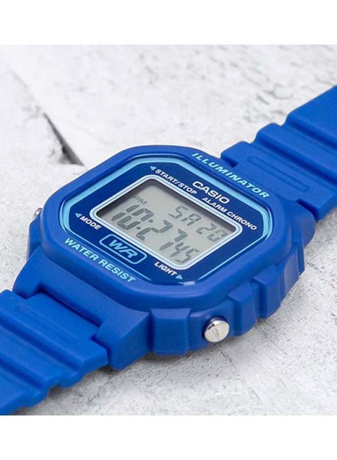 Women's Resin Digital Watch LA-20WH-2ADF - 35 mm - Blue - v1619601408/N40031683A_5