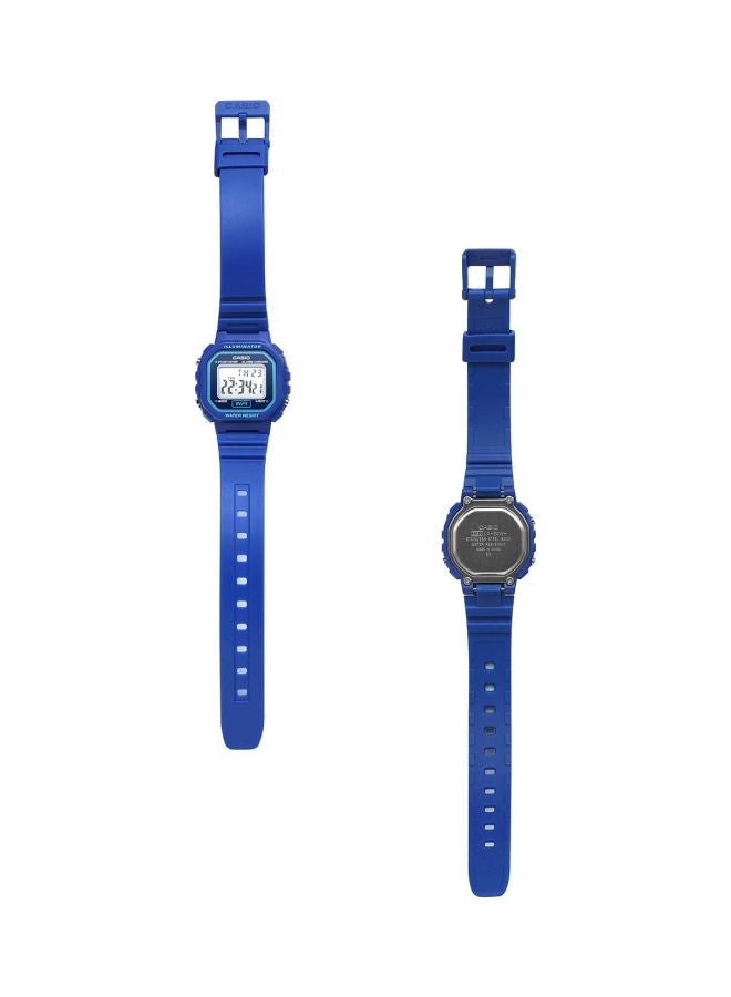 Women's Resin Digital Watch LA-20WH-2ADF - 35 mm - Blue - v1619601408/N40031683A_9