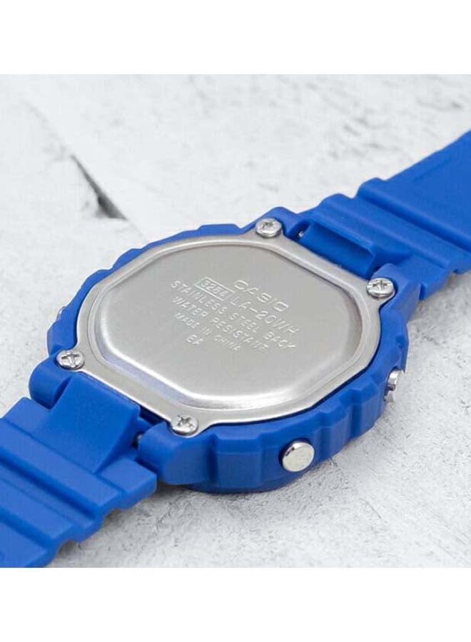 Women's Resin Digital Watch LA-20WH-2ADF - 35 mm - Blue - v1619601409/N40031683A_11