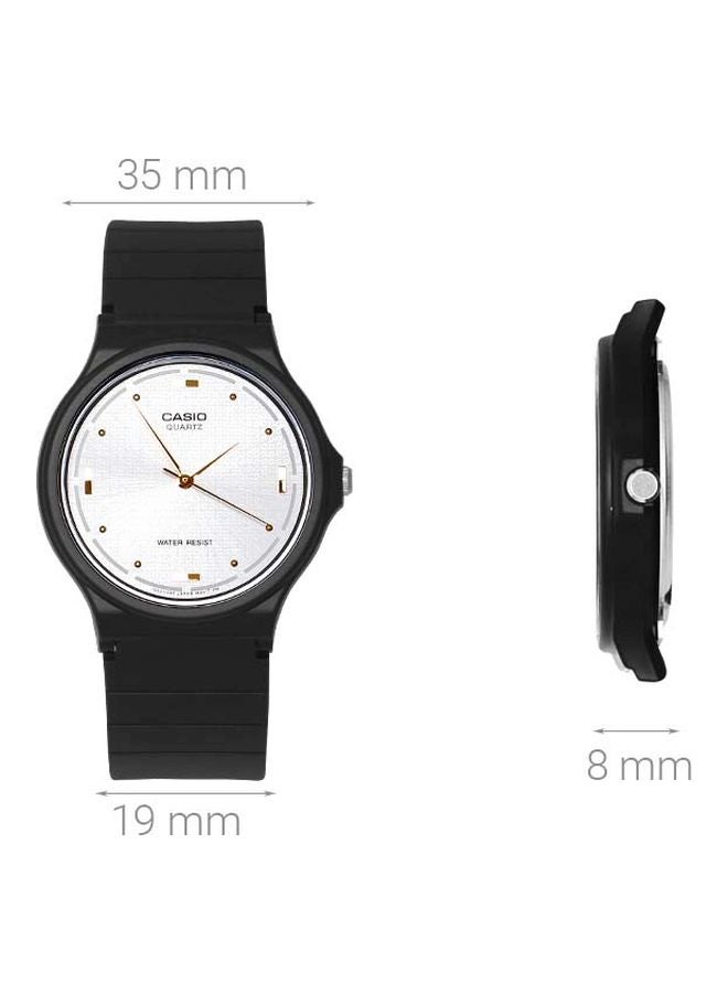 Men's Resin Analog Wrist Watch MQ-76-7A1LDF