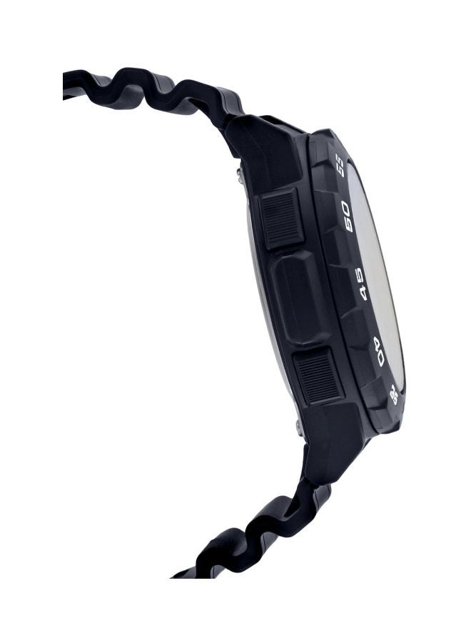 CASIO Men's Water Resistant Analog & Digital Watch AEQ-100W-1AVDF - 53 mm - Black  - Image 4