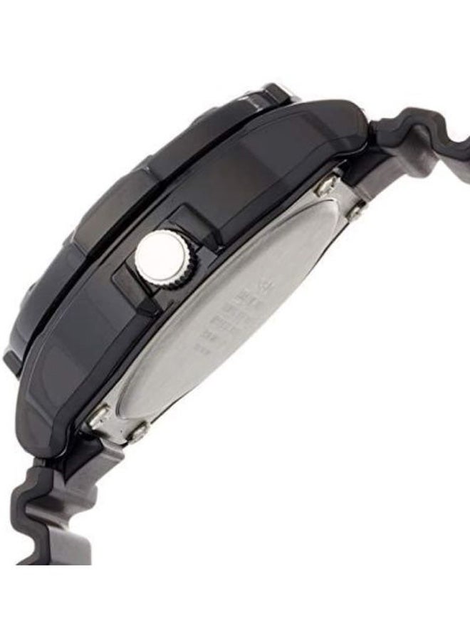 كاسيو ساعة يد بعقارب مقاومة للماء طراز LRW-200H-2EVDR - 39 مم - أسود للنساء - Image 3