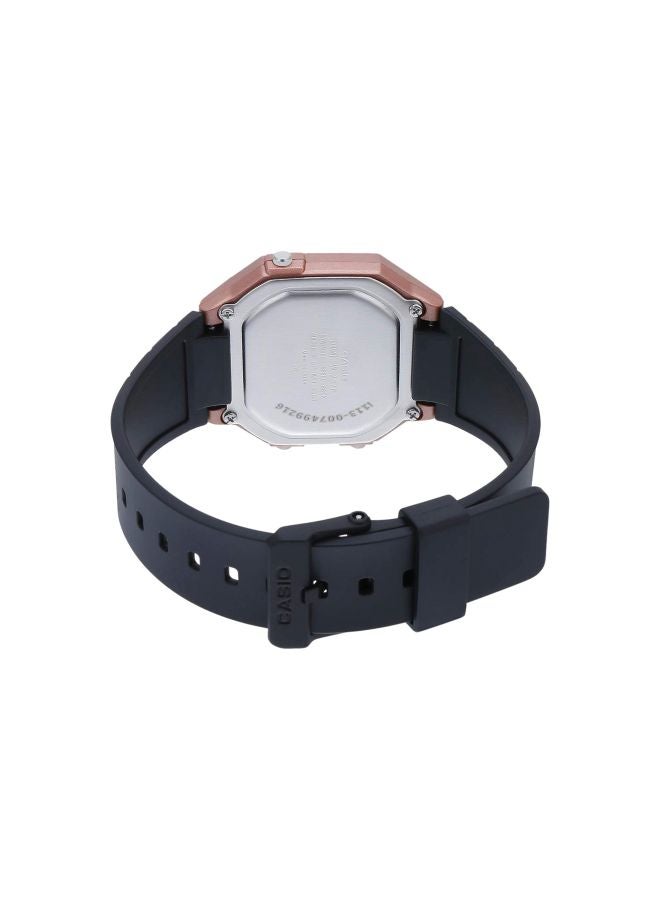CASIO - Resin Digital Watch W-217HM-5AVDF - 41 mm - Black - Image 1