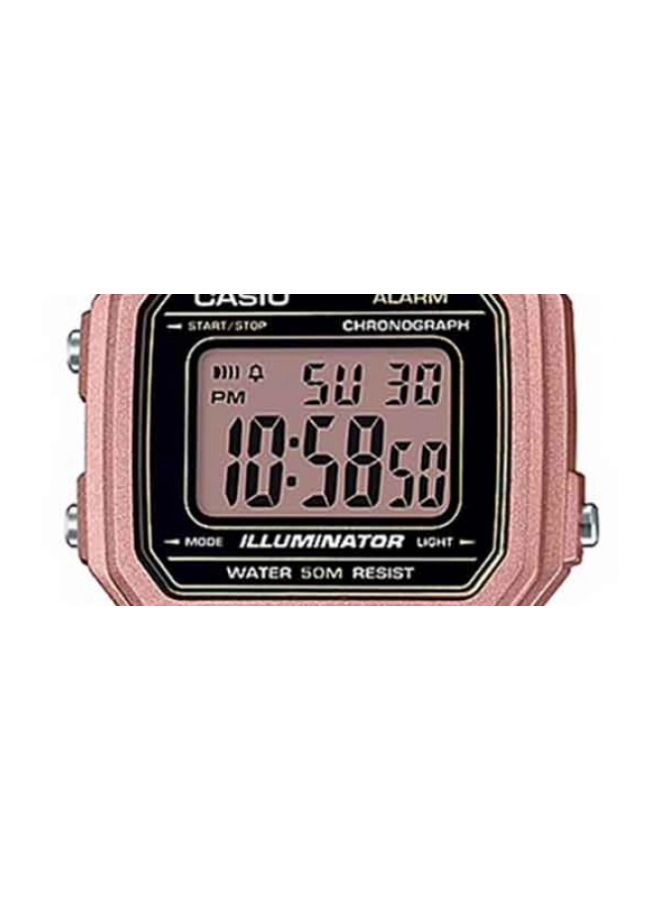 CASIO - Resin Digital Watch W-217HM-5AVDF - 41 mm - Black - Image 1