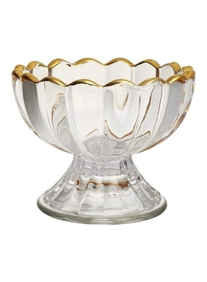XiuWoo 4-Piece Dessert Ice Cream Cups Clear - Image 1