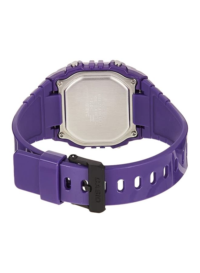 CASIO Resin Digital Wrist Watch W-215H-6AVDF  - Image 2