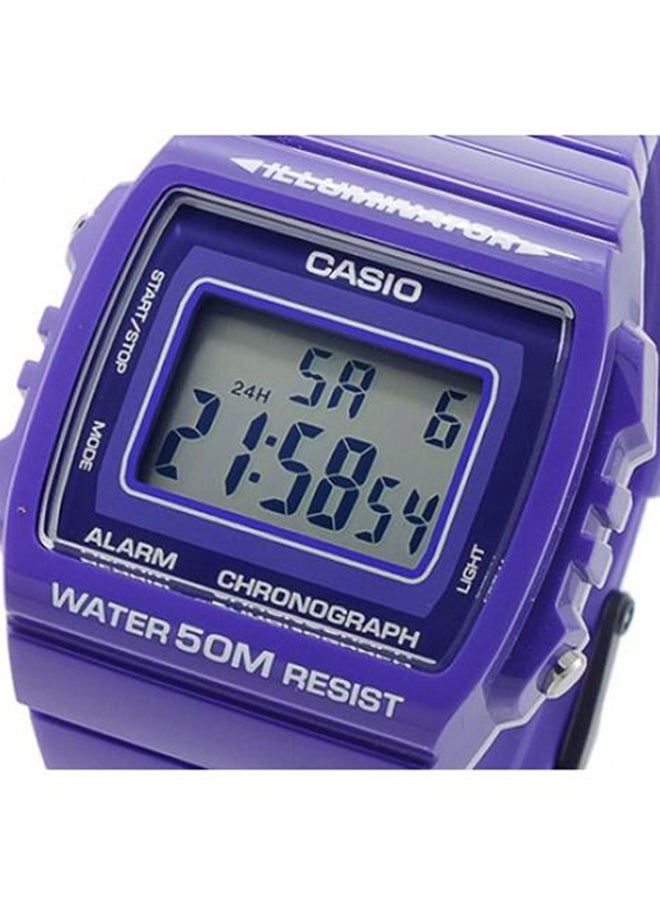 CASIO Resin Digital Wrist Watch W-215H-6AVDF  - Image 5