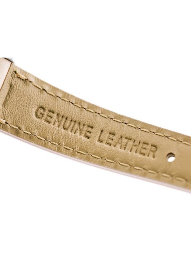 CASIO - Women's Enticer Leather Analog Watch LQ-139L-6BDF - Image 1