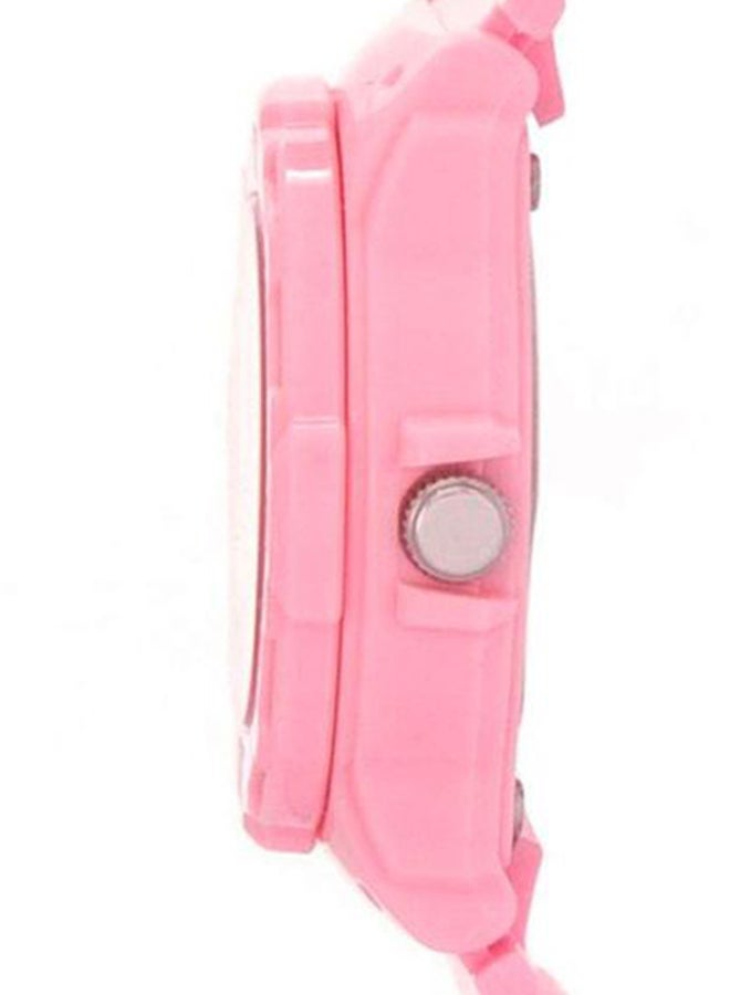 CASIO Women's Resin Analog Wrist Watch LRW-200H-4E4VDF - 39 mm - Pink  - Image 3