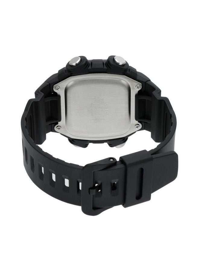 CASIO - Men's Resin Digital Wrist Watch DW-291H-9AVDF - 50 mm - Black - Image 1
