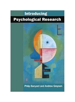 Introducing Psychological Research Paperback English by Banyard.Grayson - 1996