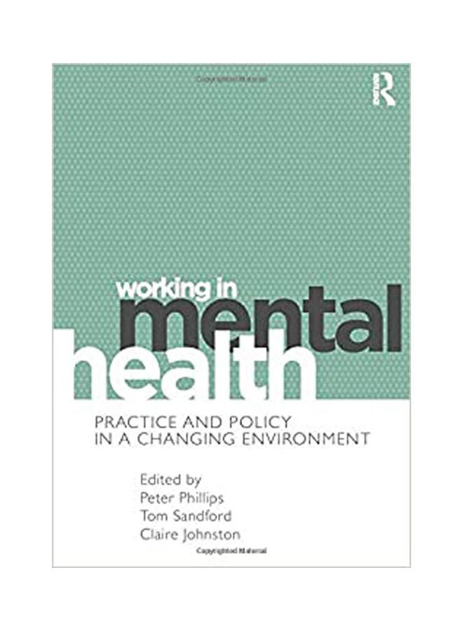 Working In Mental Health paperback english - 2012
