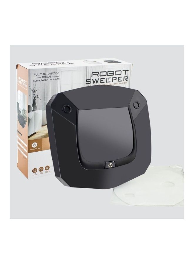 Automatic Robot  Floor Sweeper Black 22.5x22.5x4cm - Image 1
