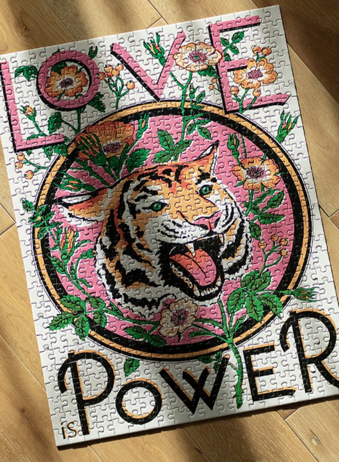 LUCKIES OF LONDON 500-Piece Love Is Power Puzzle 61 x 46cm - Image 4