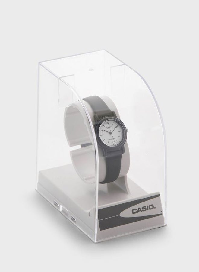 CASIO - Women's Water Resistant Analog Watch LQ-139BMV-7ELDF - 25 mm - Black - Image 1