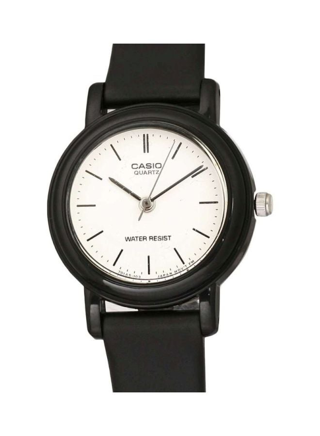CASIO - Women's Water Resistant Analog Watch LQ-139BMV-7ELDF - 25 mm - Black - Image 1