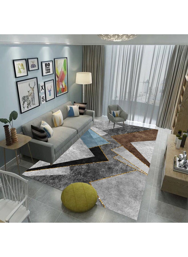 Sharpdo Rectangular Soft Touch Carpet Polyester Multicolour 160x230cm - Image 2