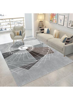 Rectangular Soft Touch Carpet Multicolour 160x230cm