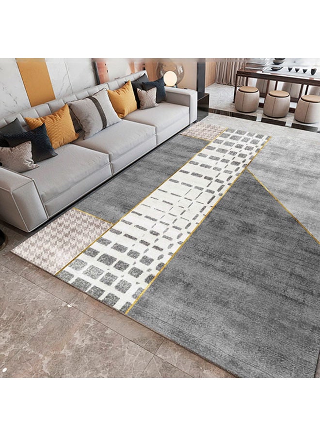 شاربدو سجادة مستطيلة ناعمة الملمس متعدد الألوان 160x230سم - Image 2