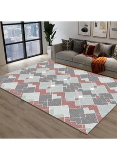 Sharpdo Rectangular Soft Touch Carpet Multicolour 200x300cm  - Image 1