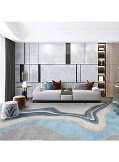 Rectangular Soft Touch Carpet Multicolour 200x300cm