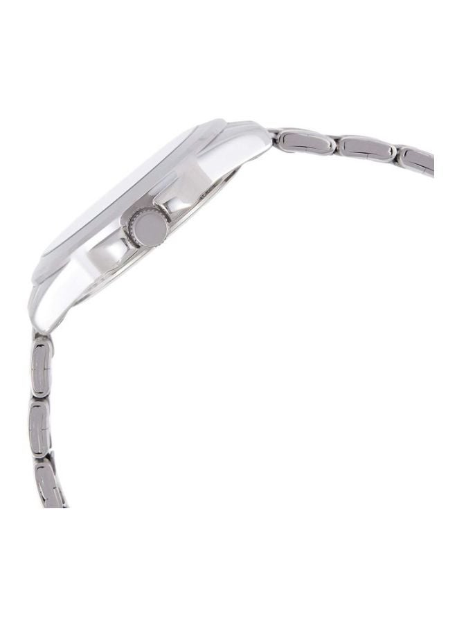 كاسيو ساعة يد بعقارب وسوار من الستانلس ستيل طراز MTP-1215A-1ADF للرجال - Image 3