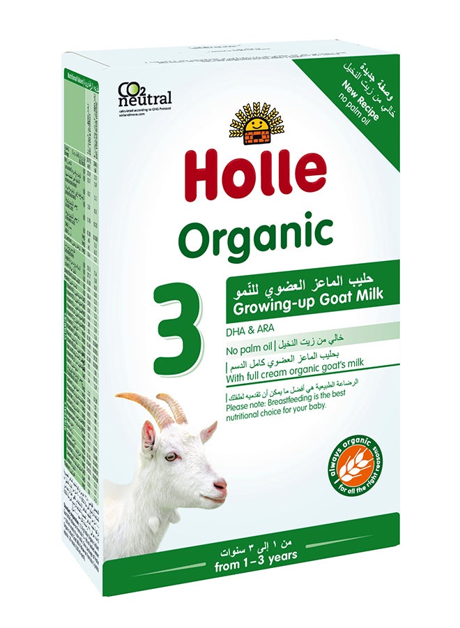 Holle - Organic Goat Milk 3 400grams - Image 1