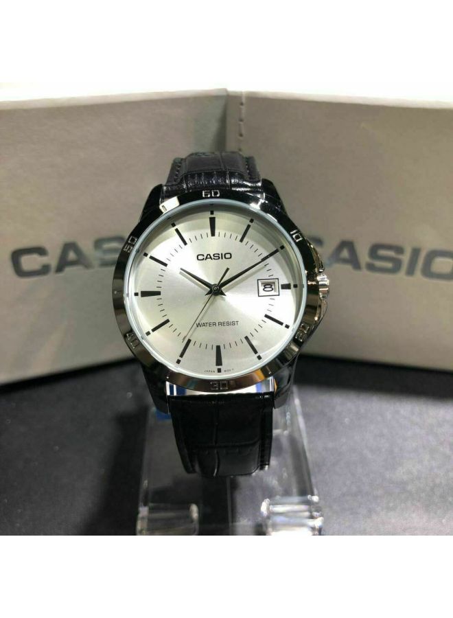 CASIO - Men's Water Resistant Analog Watch MTP-V004L-7ADF - Image 1