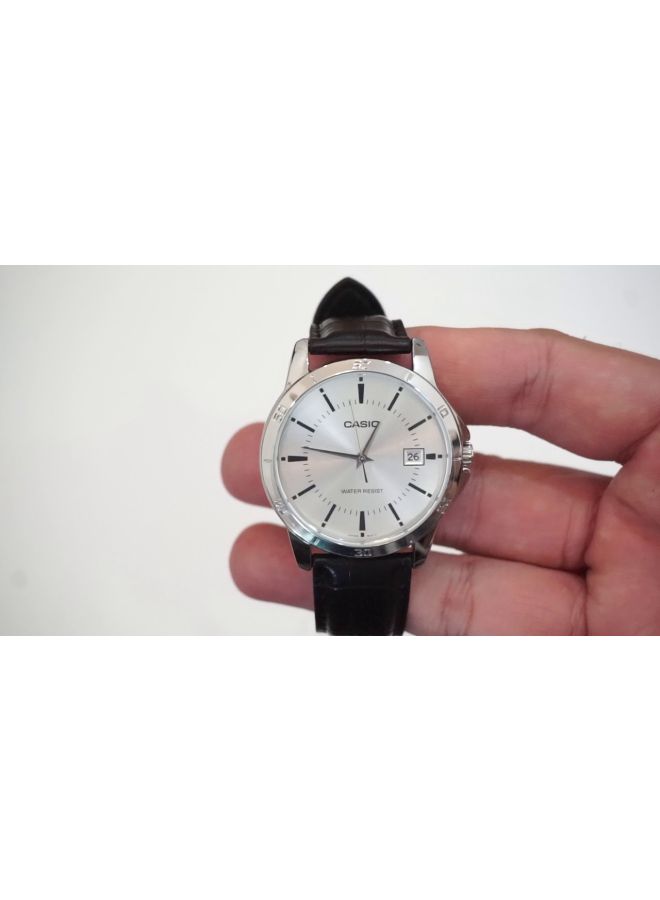 CASIO - Men's Water Resistant Analog Watch MTP-V004L-7ADF - Image 1