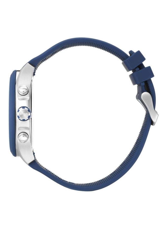HUGO BOSS Men's Silicon Velocity Chronograph Watch 1513717  - Image 3
