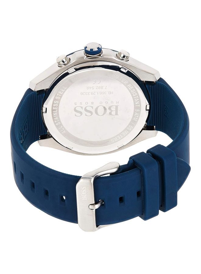 HUGO BOSS Men's Silicon Velocity Chronograph Watch 1513717  - Image 2