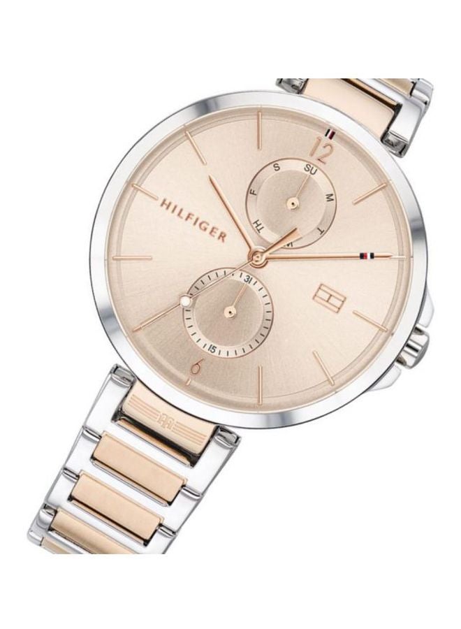 TOMMY HILFIGER - Women's Angela Round Shape Metal Analog Wrist Watch 37 mm - 2-Tone - 1782127 - Image 1