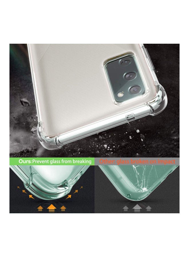 Wtech Protective Bumper Back Cover For Samsung Galaxy A02s Clear - Image 3