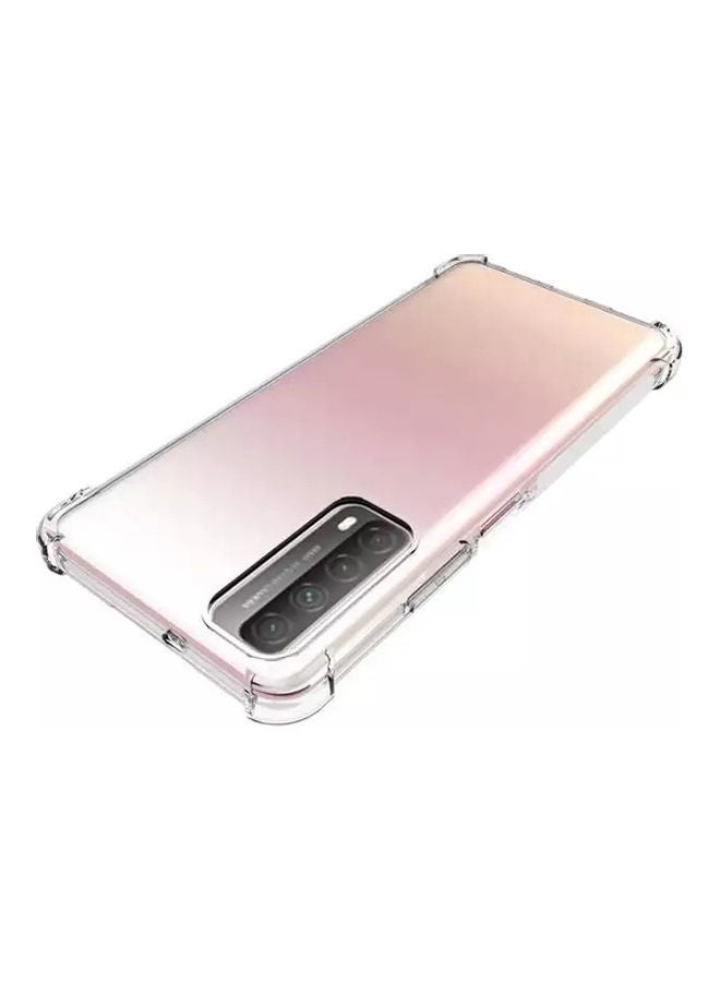 Wtech Protective Bumper Back Case Cover For Huawei Y7a Clear - Image 3